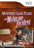 Mystery Case Files: The Malgrave Incident (Wii) - Game Manual Only