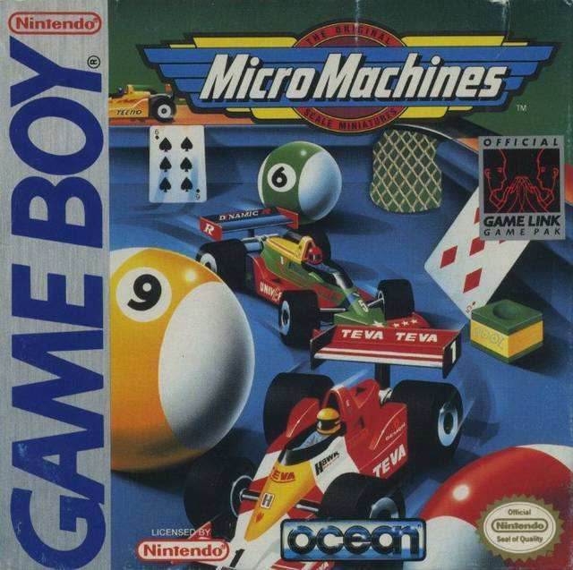 Micro Machines (Gameboy) - Game Manual Only
