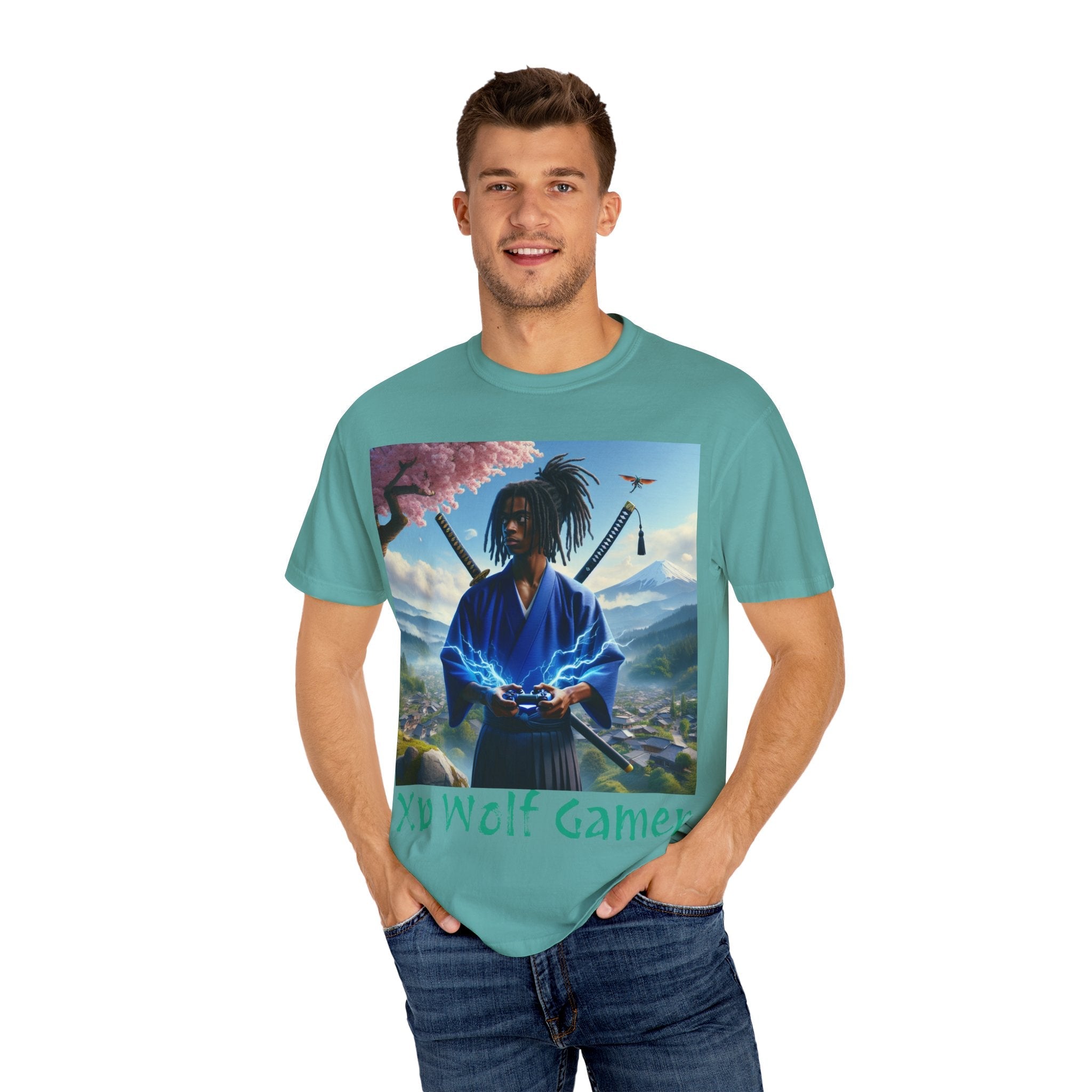 XP Wolf Gamer graphic Tee (The Lone Gamer)