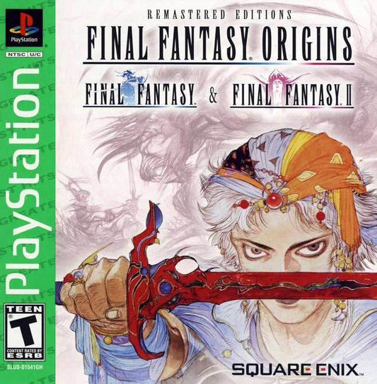 Final Fantasy Origins (Greatest Hits) (Playstation) - Game Manual Only
