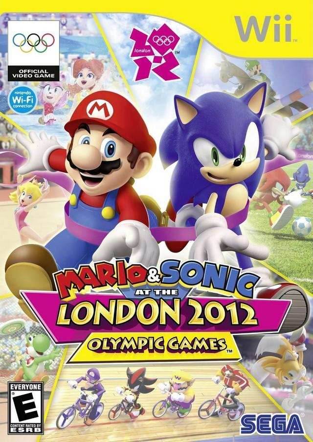 Mario & Sonic At The London 2012 Olympic Games (Wii) - Game Manual Only