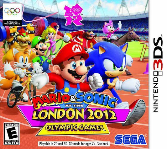 Mario & Sonic At The London 2012 Olympic Games (Nintendo 3DS) - Game Manual Only