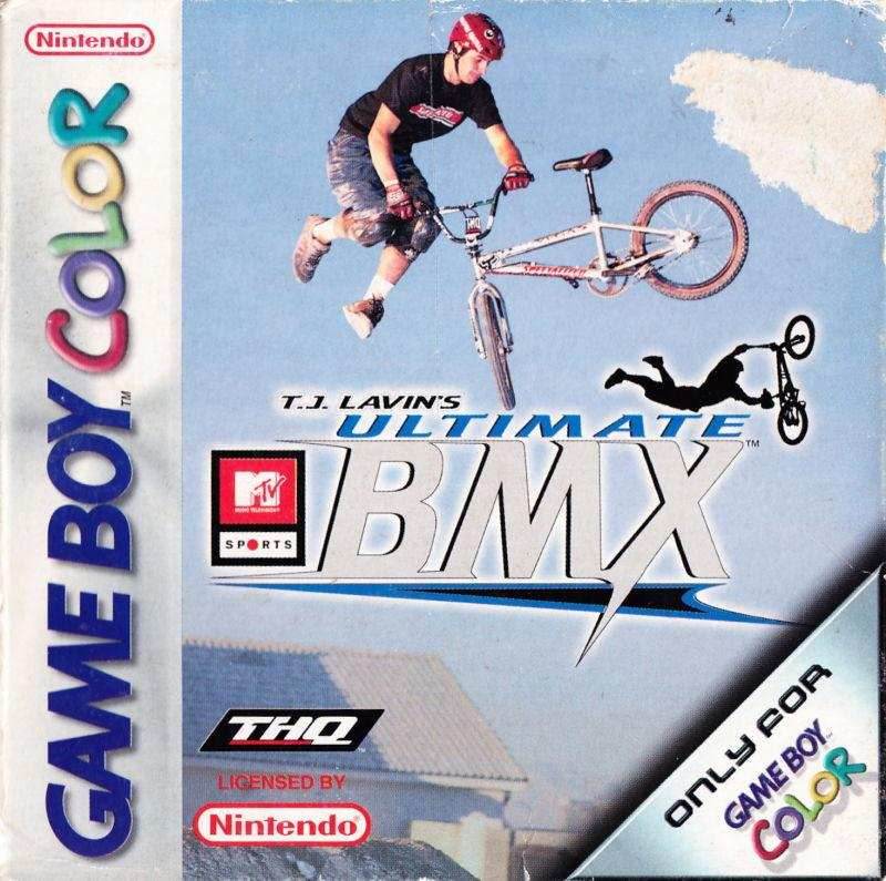 MTV Sports TJ Lavin's Ultimate BMX (Gameboy Color) - Game Manual Only