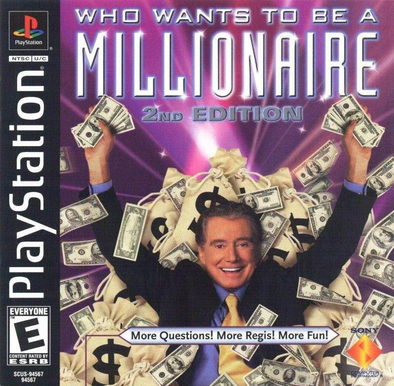 Who Wants To Be A Millionaire 2nd Edition (Playstation) - Game Manual Only