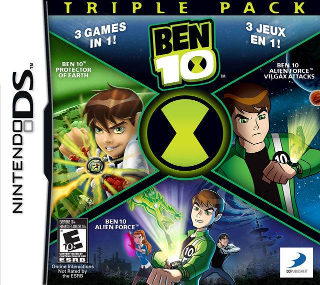 Ben 10: Triple Pack (Nintendo DS) - Game Manual Only