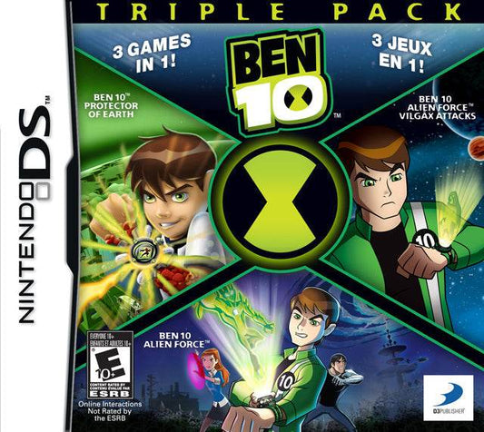 Ben 10: Triple Pack (Nintendo DS) - Game Manual Only