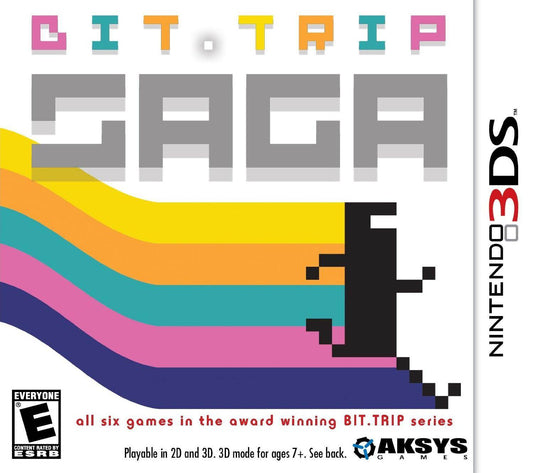 Bit.Trip Saga (Nintendo 3DS) - Game Manual Only