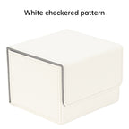 Magnetic Trading Card Storage Box - 100 Card Capacity (Sleeved), Waterproof & Stain Proof Collectoe