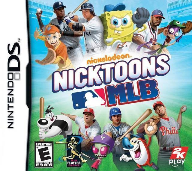 Nicktoons MLB (Nintendo DS) - Game Manual Only