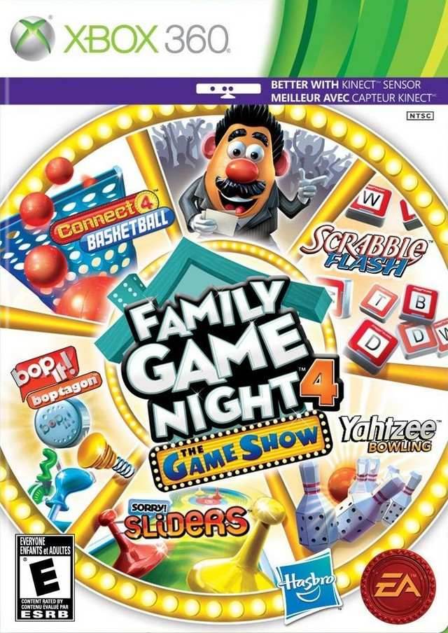 Hasbro Family Game Night 4: The Game Show (Xbox 360) - Game Manual Only