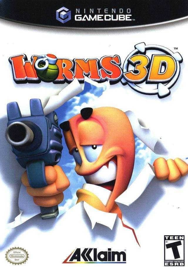 Worms 3D (Gamecube) - Game Manual Only