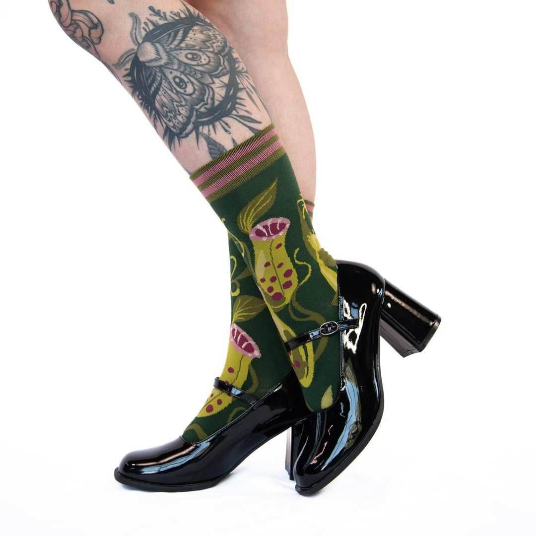 Pitcher Plant Crew Socks - 