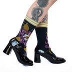 Arachnid's Bloom Crew Socks - 