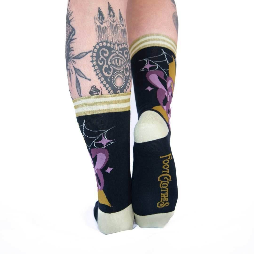 Arachnid's Bloom Crew Socks - 