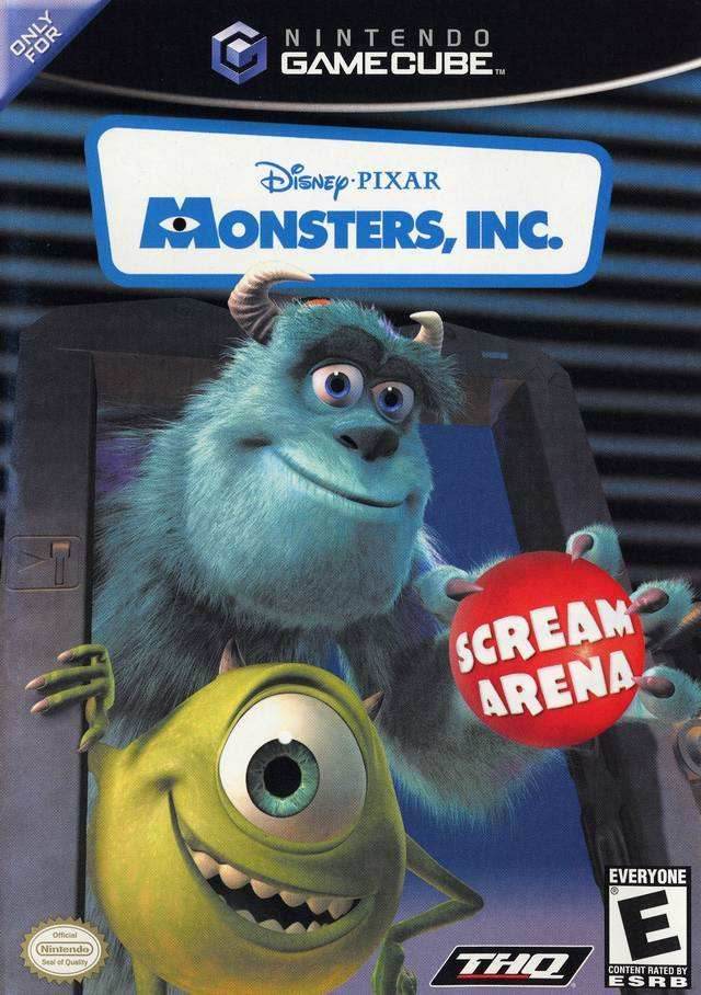 Monsters, Inc.: Scream Arena (Gamecube) - Game Manual Only