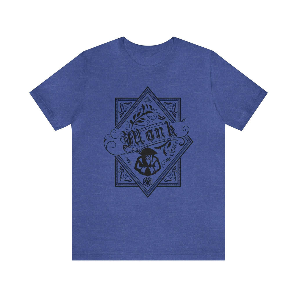 Monk Class Shirt - Heather True Royal / S