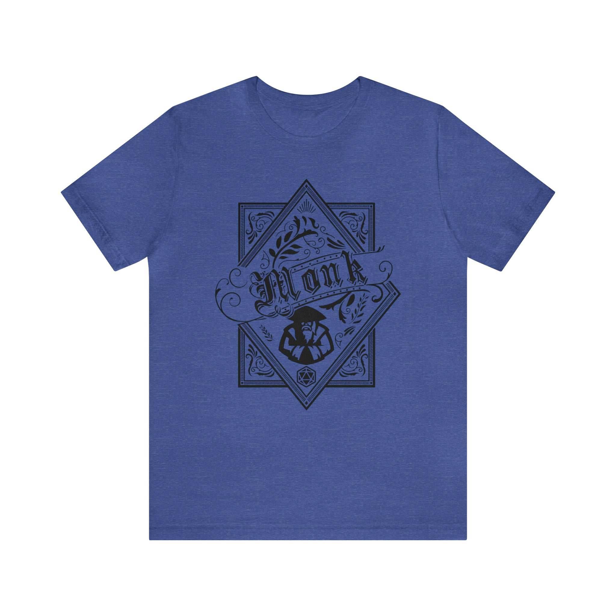 Monk Class Shirt - Heather True Royal / S