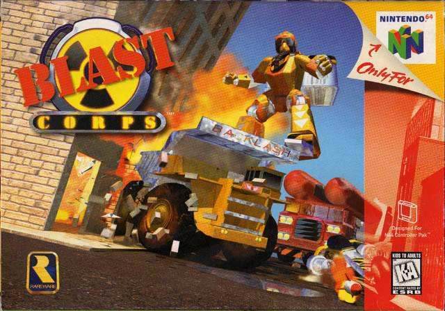 Blast Corps (Nintendo 64) - Ugly