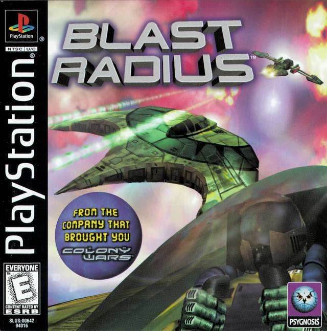 Blast Radius (Playstation) - Game Manual Only