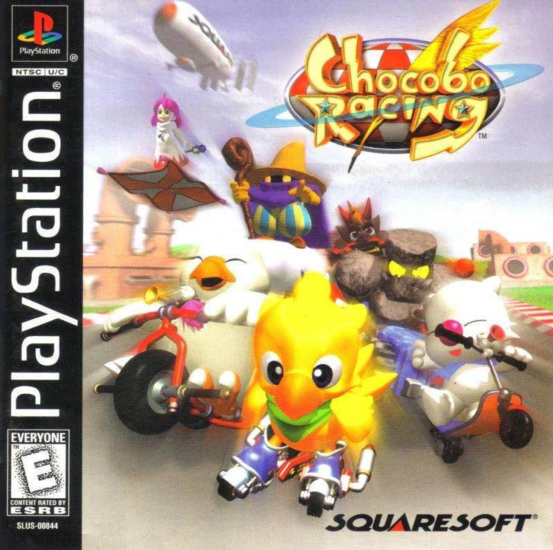 Chocobo Racing (Playstation) - Game Manual Only