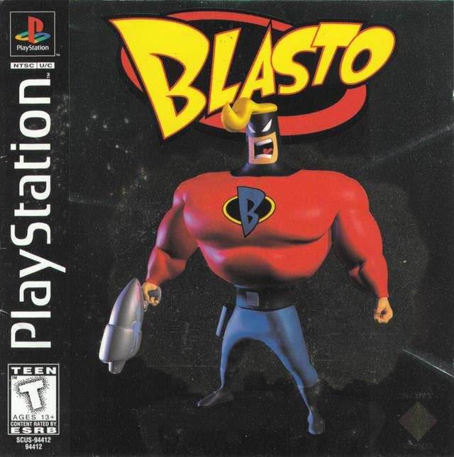 Blasto (Playstation) - Game Manual Only
