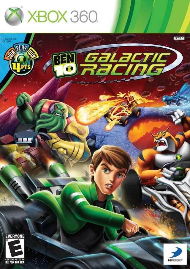 Ben 10: Galactic Racing (Xbox 360) - Game Manual Only