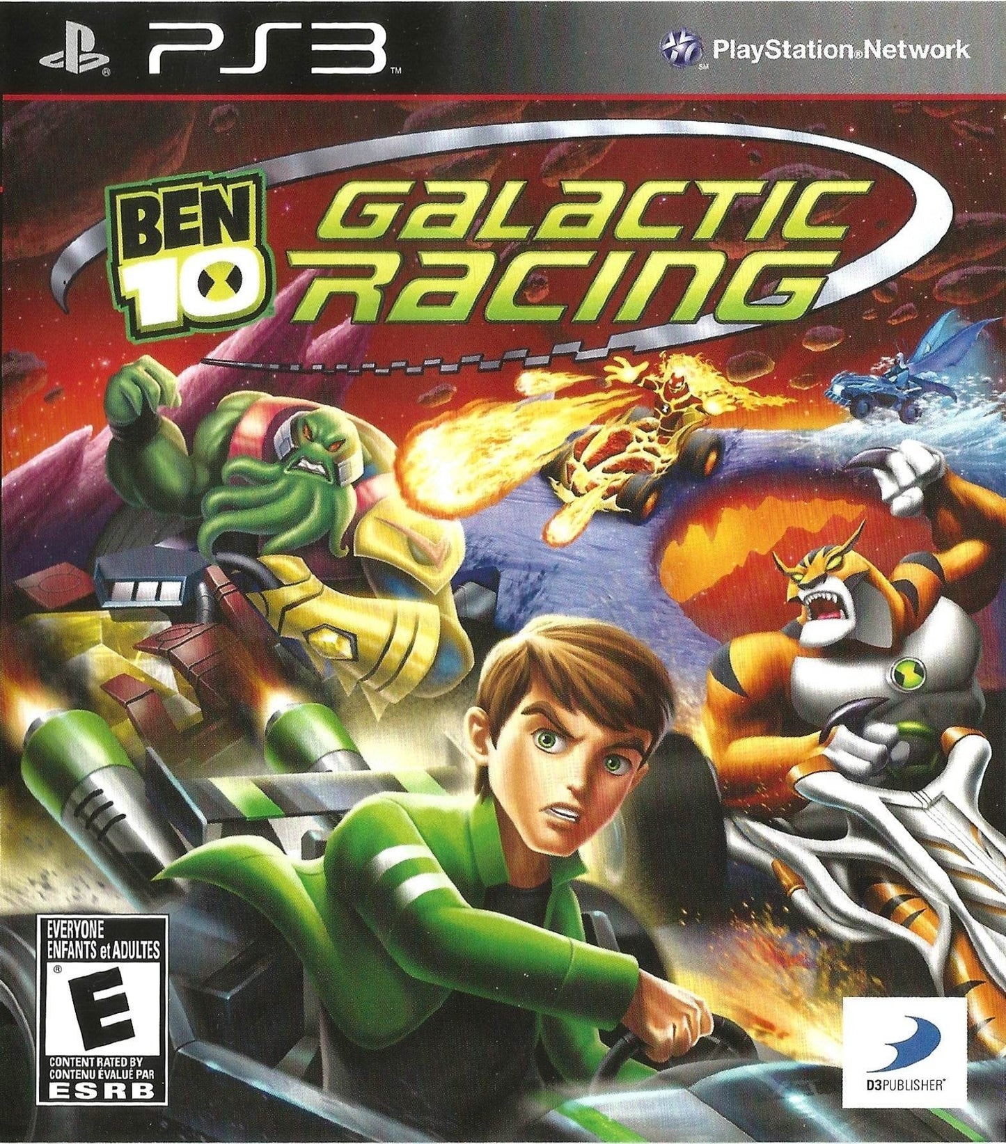 Ben 10: Galactic Racing (Playstation 3) - Game Manual Only