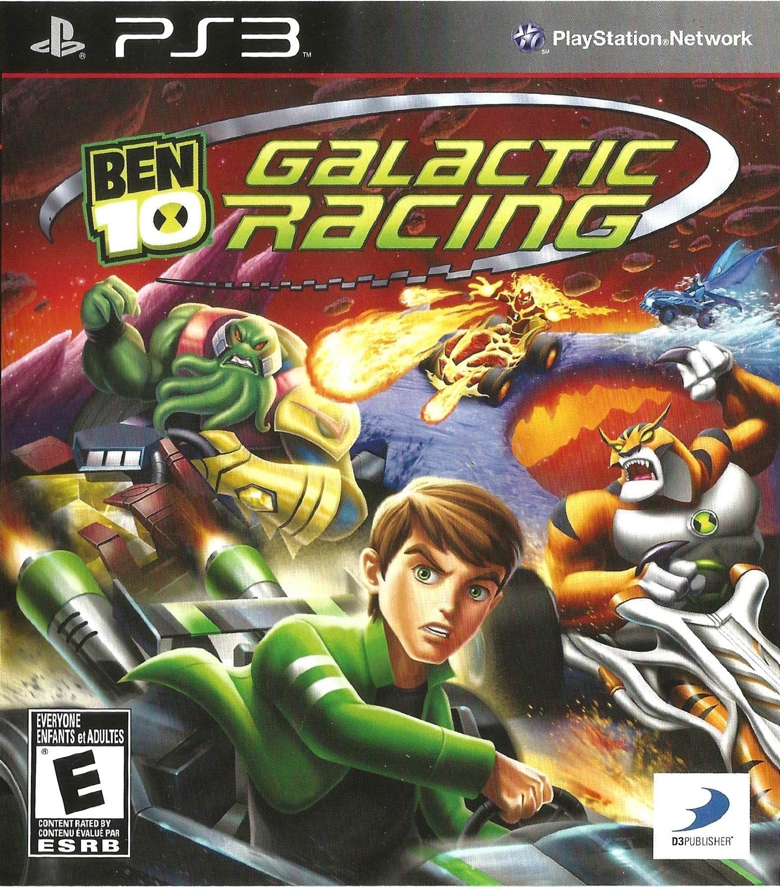 Ben 10: Galactic Racing (Playstation 3) - Game Manual Only