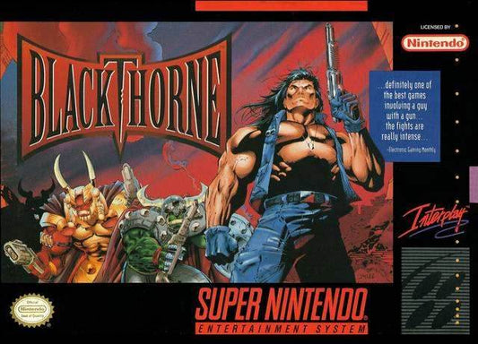 Blackthorne (Super Nintendo) - Game Manual Only