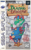 Blazing Dragons (Sega Saturn) - Game Manual Only