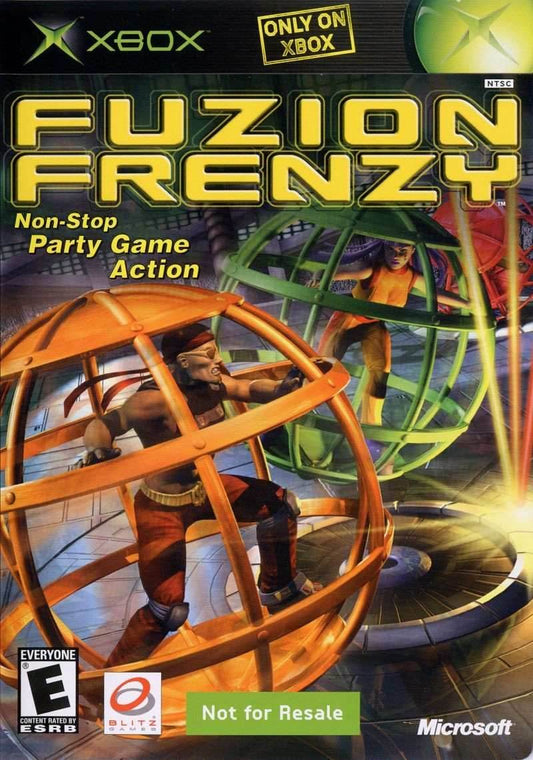 Fuzion Frenzy (Xbox) - Game Manual Only