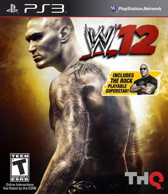 WWE '12 (Playstation 3) - Game Manual Only