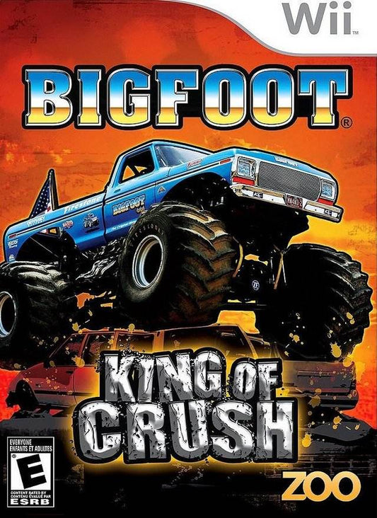 Bigfoot King of Crush (Wii) - Brand New