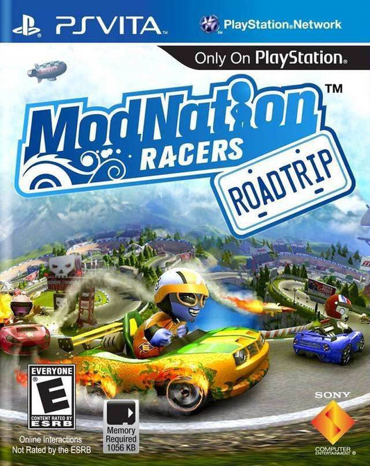 Modnation Racers Road Trip (PlayStation Vita) - Game Manual Only