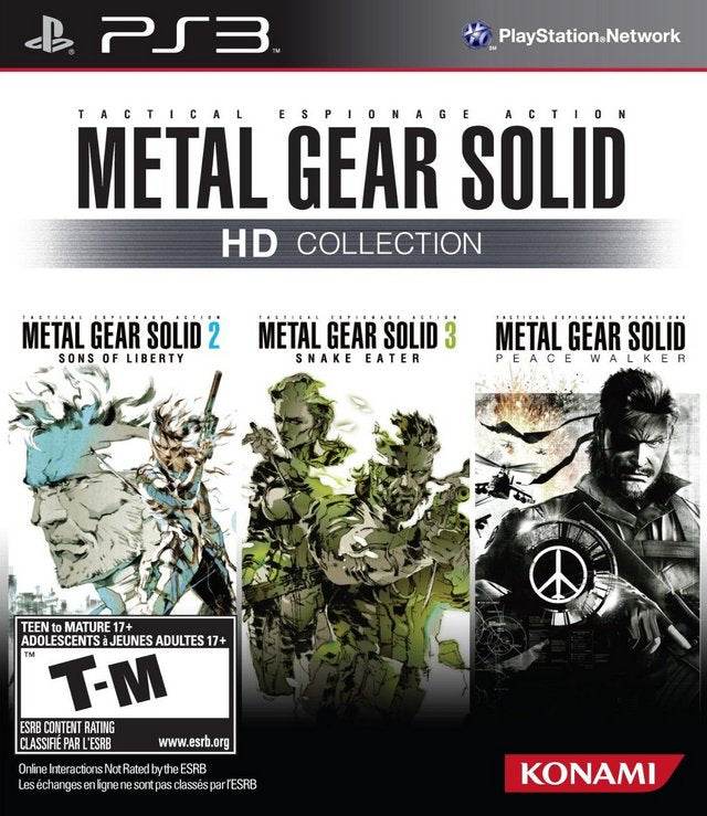 Metal Gear Solid HD Collection Limited Edition (Playstation 3) - Game Manual Only