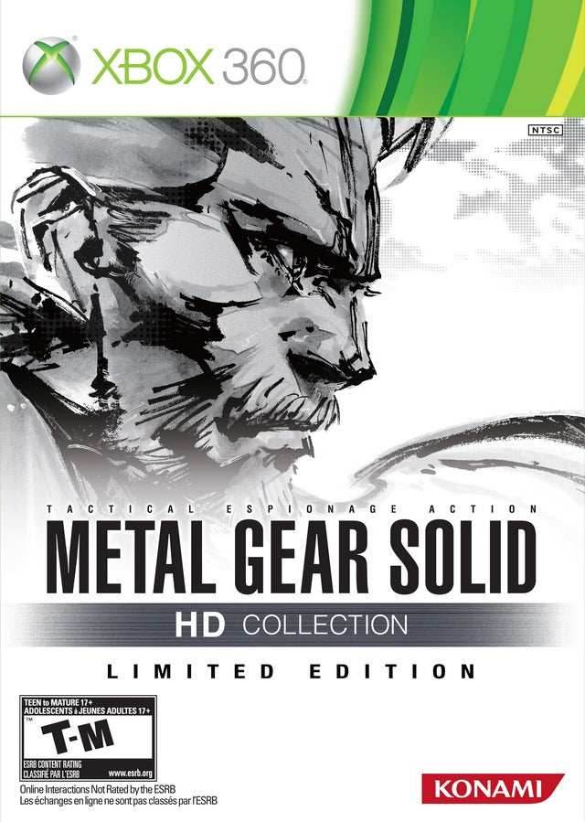 Metal Gear Solid HD Collection Limited Edition (Xbox 360) - Game Manual Only