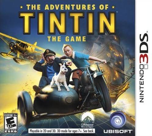 Adventures of Tintin: The Game (Nintendo 3DS) - Game Manual Only