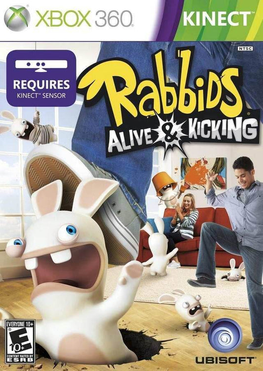 Rabbids: Alive & Kicking (Xbox 360) - Game Manual Only