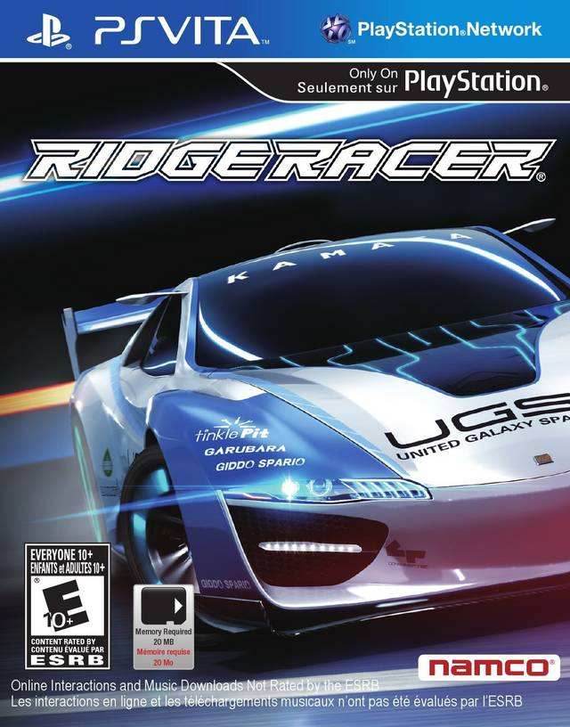 Ridge Racer (PlayStation Vita) - Game Manual Only