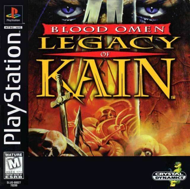 Blood Omen Legacy of Kain (PlayStation) - Game Manual Only