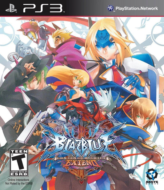 Blazblue: Continuum Shift Extend (Playstation 3) - Game Manual Only