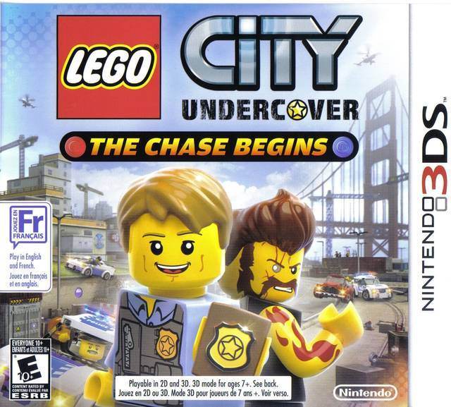 Lego City Undercover The Chase Begins (Nintendo 3DS) - Game Manual Only