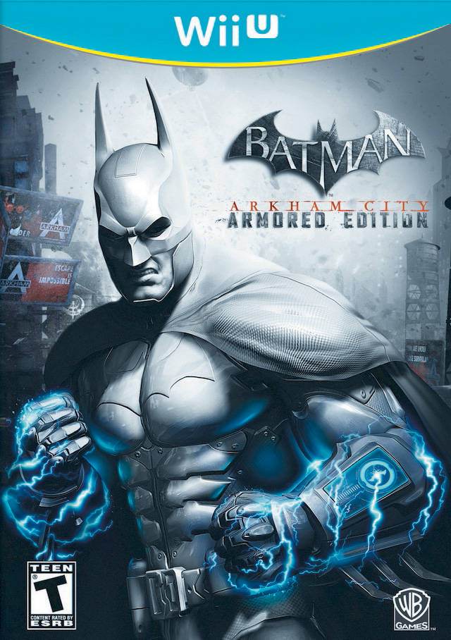 Batman: Arkham City Armored Edition (WiiU) - Game Manual Only