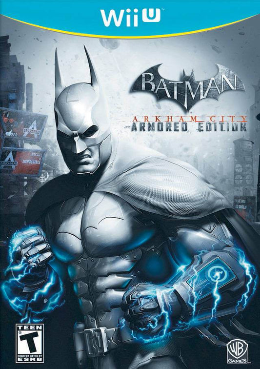 Batman: Arkham City Armored Edition (WiiU) - Game Manual Only