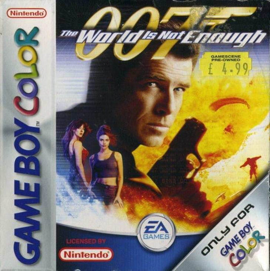 007: The World Is Not Enough (Gameboy Color) - Game Manual Only