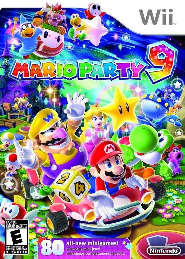 Mario Party 9 (Wii) - Game Manual Only