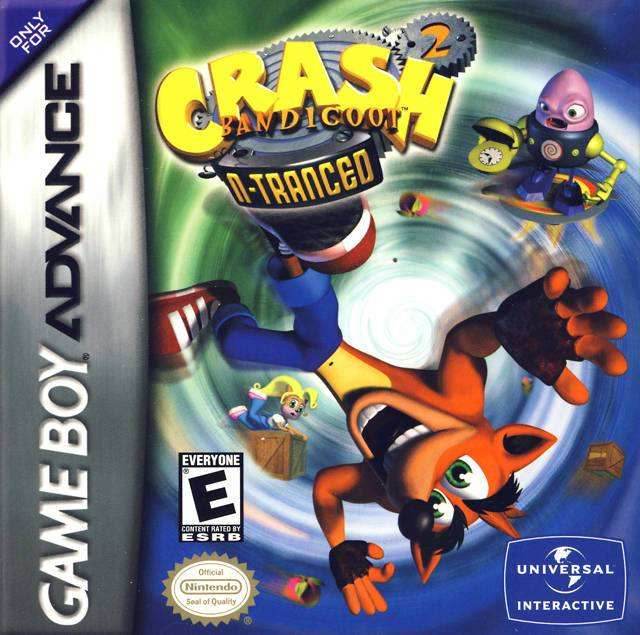 Crash Bandicoot 2: N-tranced (Gameboy Advance) - Game Manual Only
