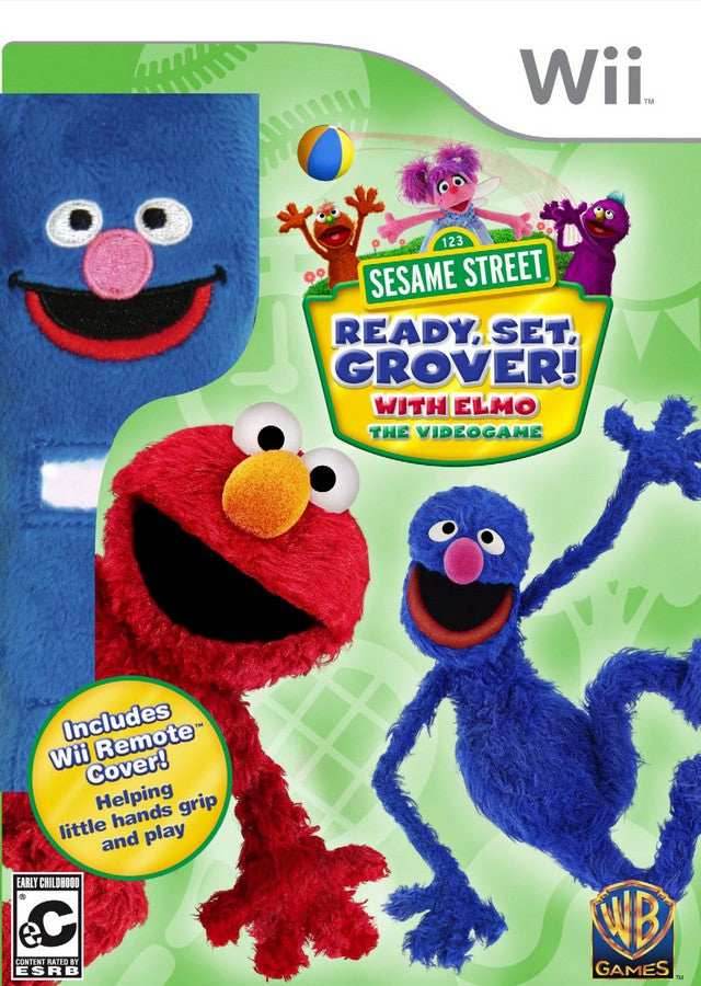Sesame Street: Ready, Set, Grover! (Wii) - Game Manual Only