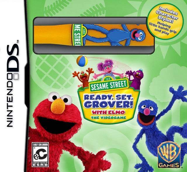 Sesame Street: Ready, Set, Grover! (Nintendo DS) - Game Manual Only