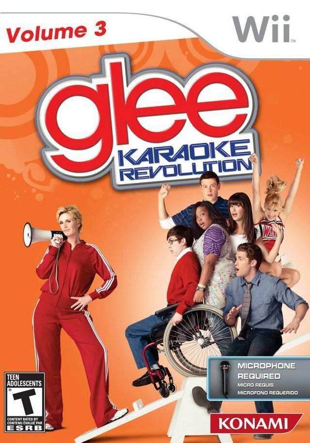 Karaoke Revolution Glee: Volume 3 (Wii) - Game Manual Only